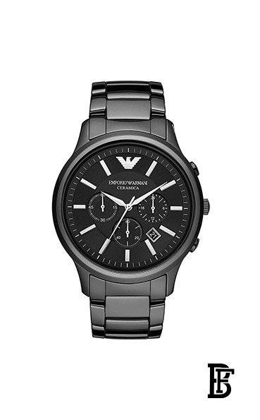 Emporio armani men's ceramic chronograph watch ar1452 sale